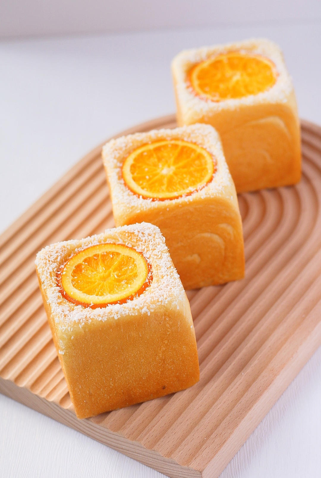 香橙🍊椰蓉吐司