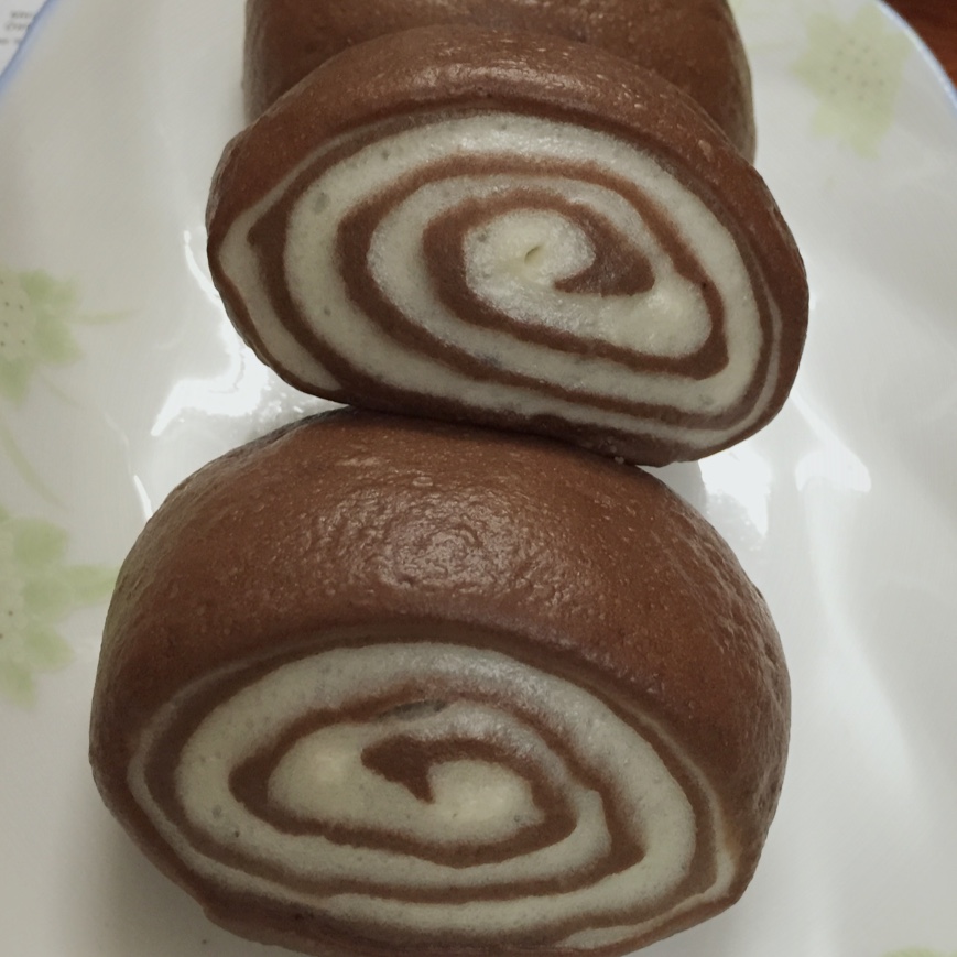 双色刀切馒头