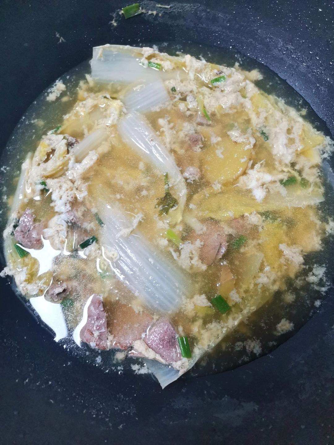 不腥的简易猪肝汤