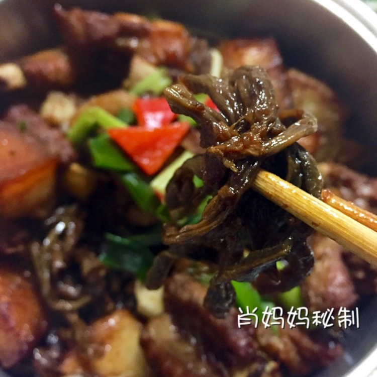 肉烧干豆角（肖妈妈秘制）