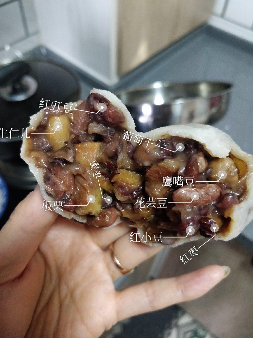 0失败 家庭版杂粮八宝粘豆包