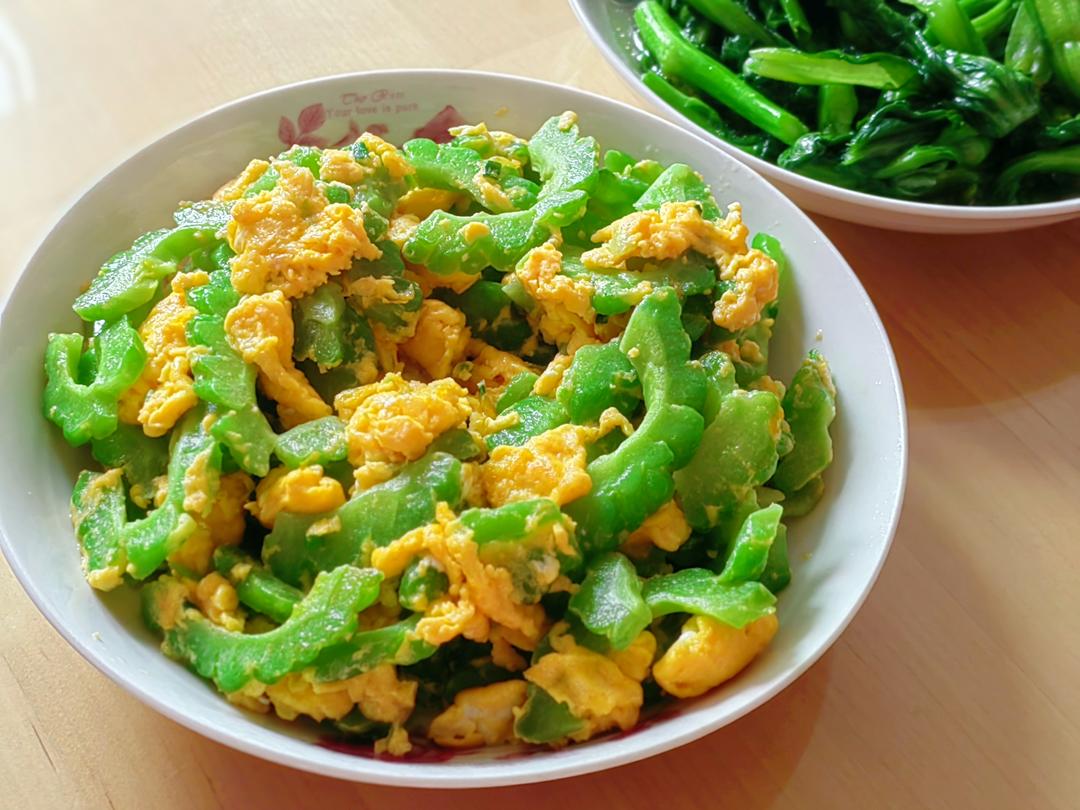 苦瓜炒蛋（清火菜）