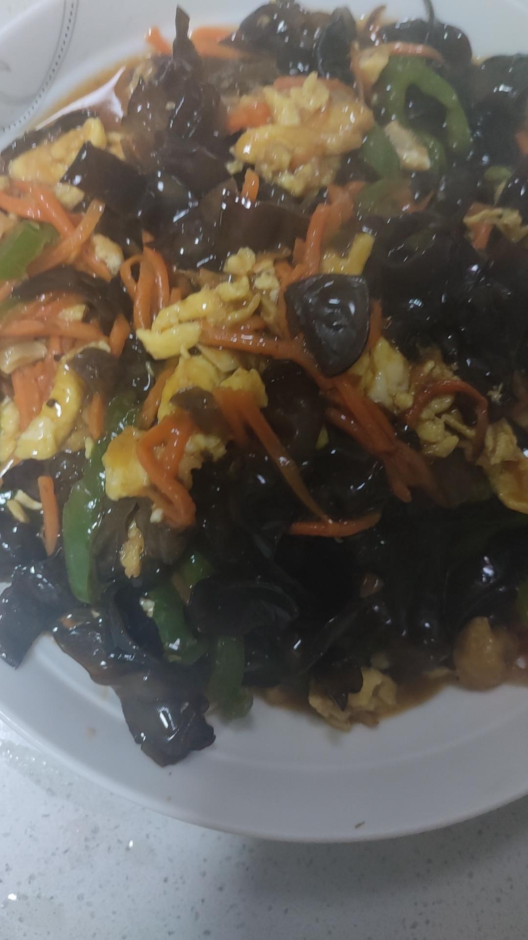 下饭菜鱼香鸡蛋