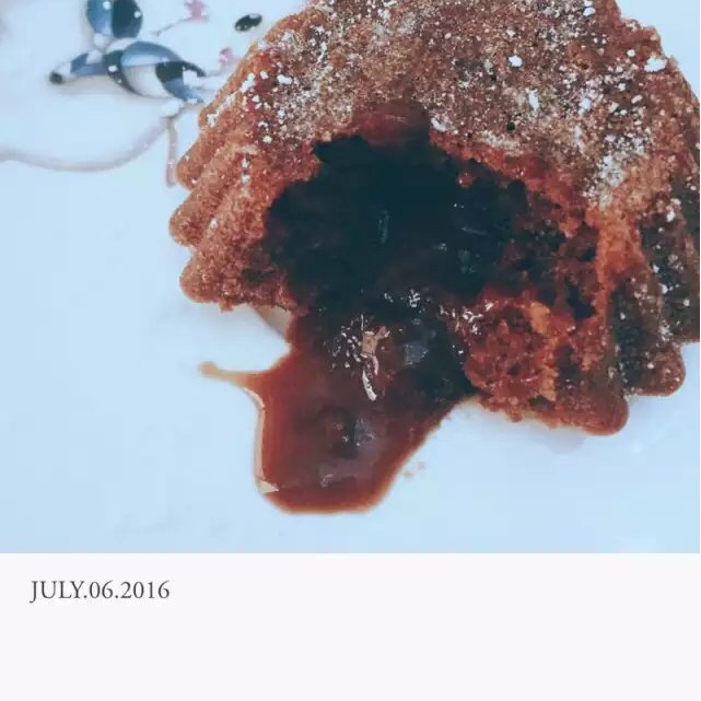 巧克力熔岩蛋糕(全图文超简单)