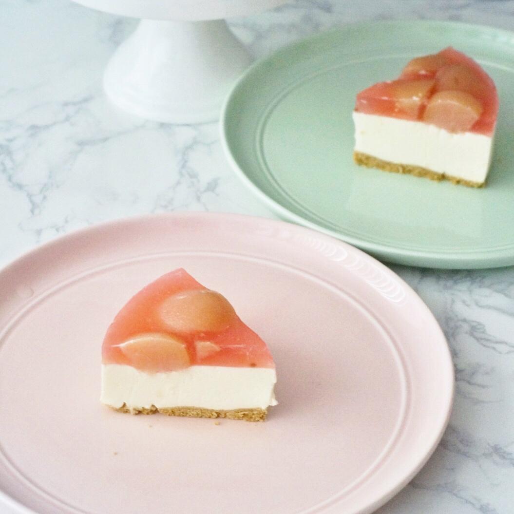 【福田淳子】白桃可尔必思生起司蛋糕