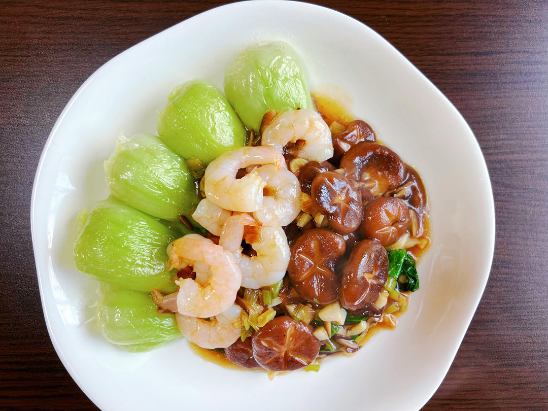 蚝油香菇小油菜