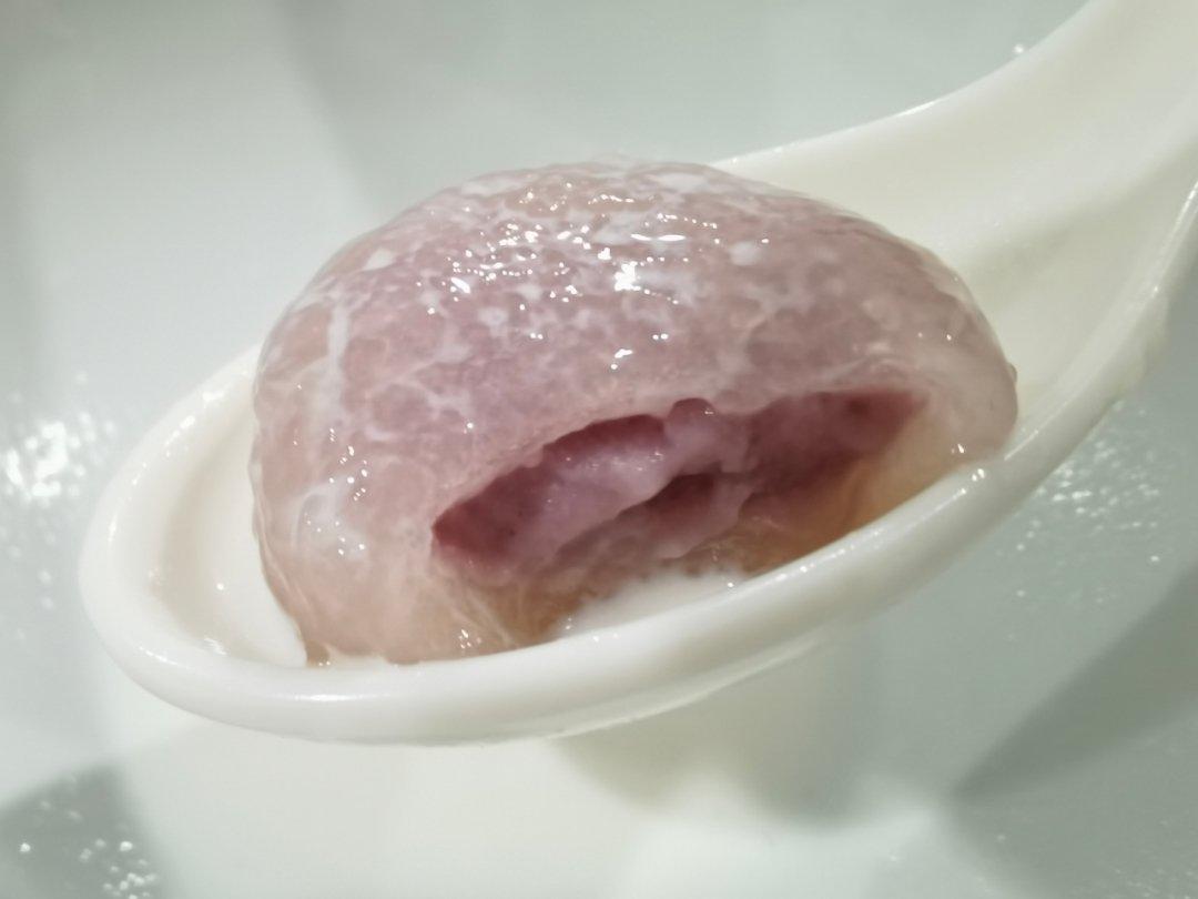 一看就会！椰香水晶芋泥汤圆