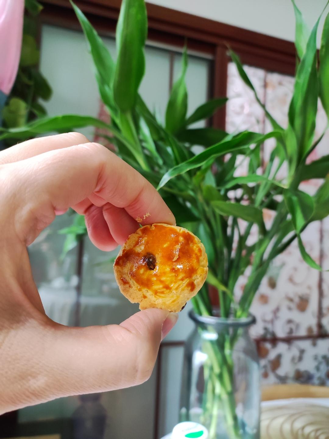 奶香浓郁！酥到掉渣！天然低糖加州葡萄干奶酥！