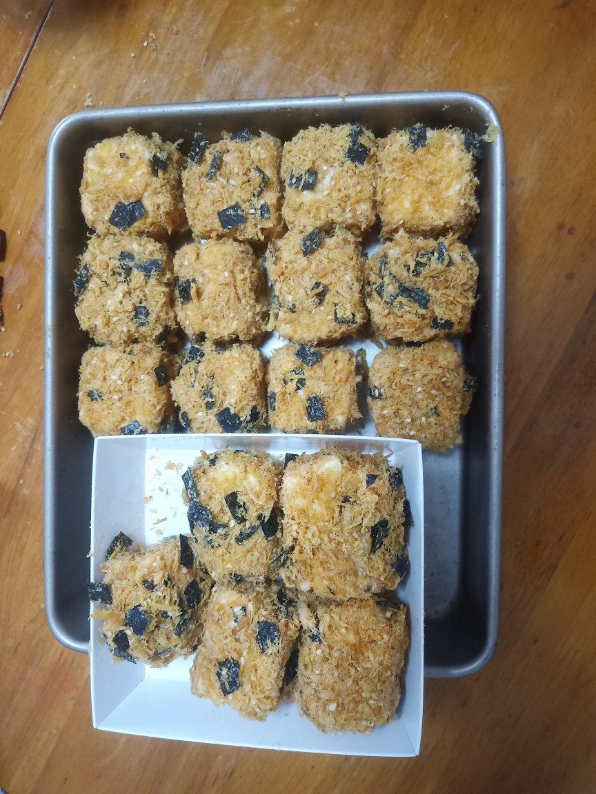 【海苔肉松小贝】酥松香甜，不浪费边角料