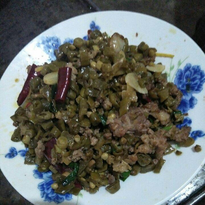 肉末酸豆角
