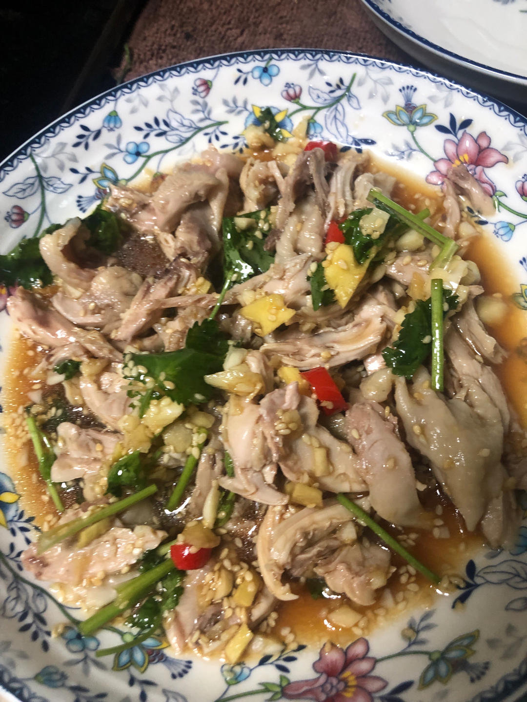 汤汁可以喝的凉拌手撕鸡