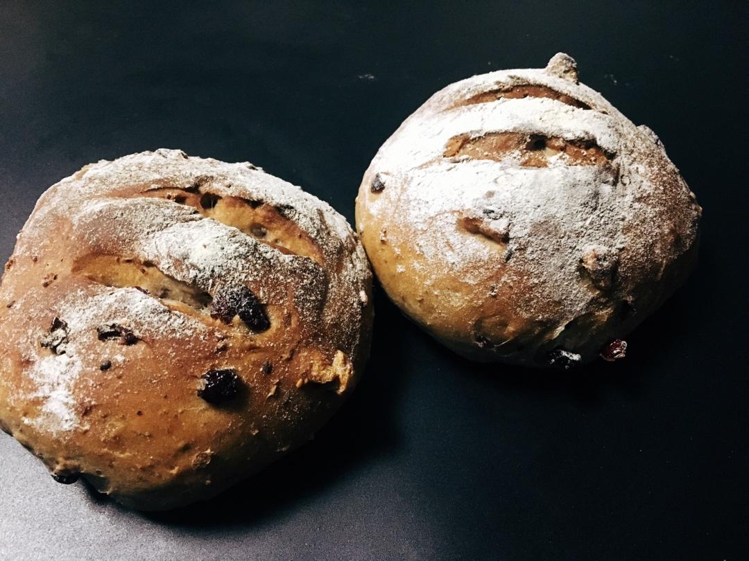 红枣核桃软欧包