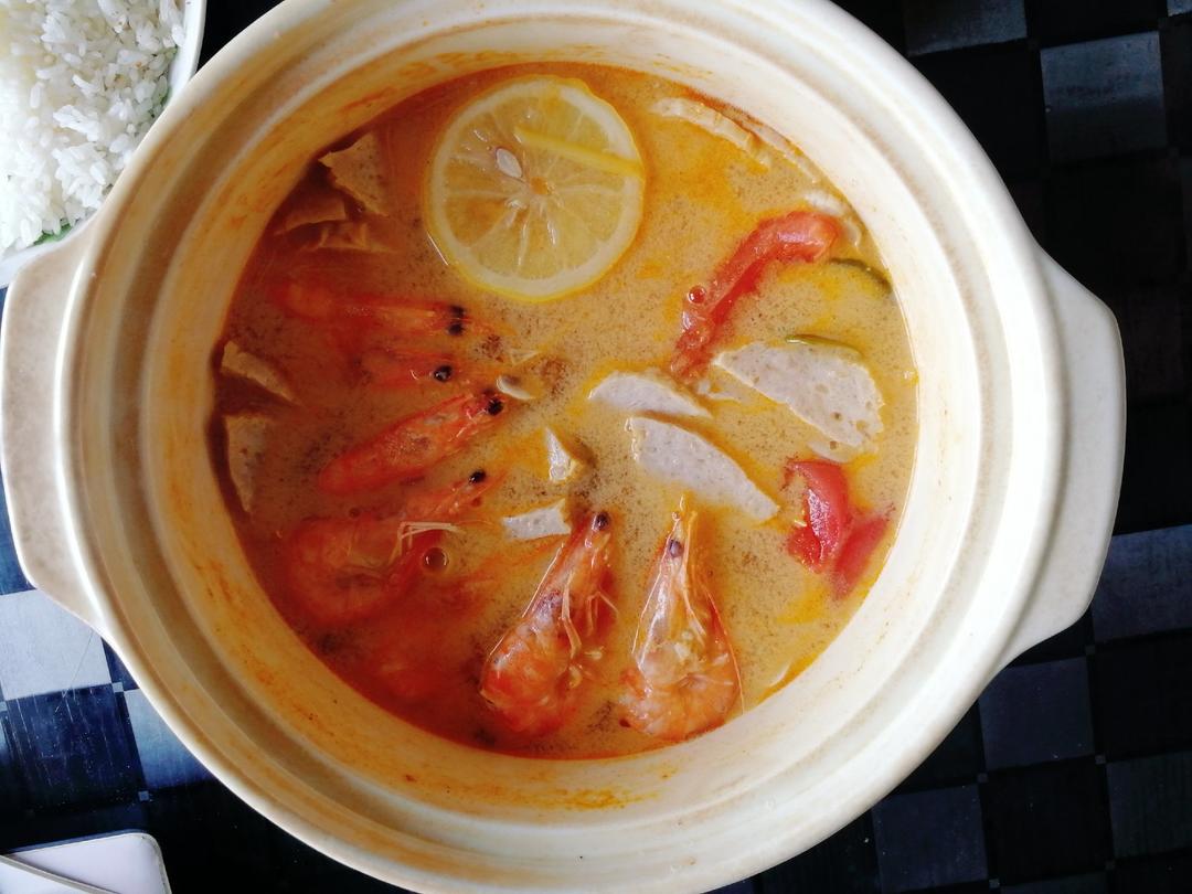 被夸爆的冬阴功汤【泰国学厨】超级好操作！