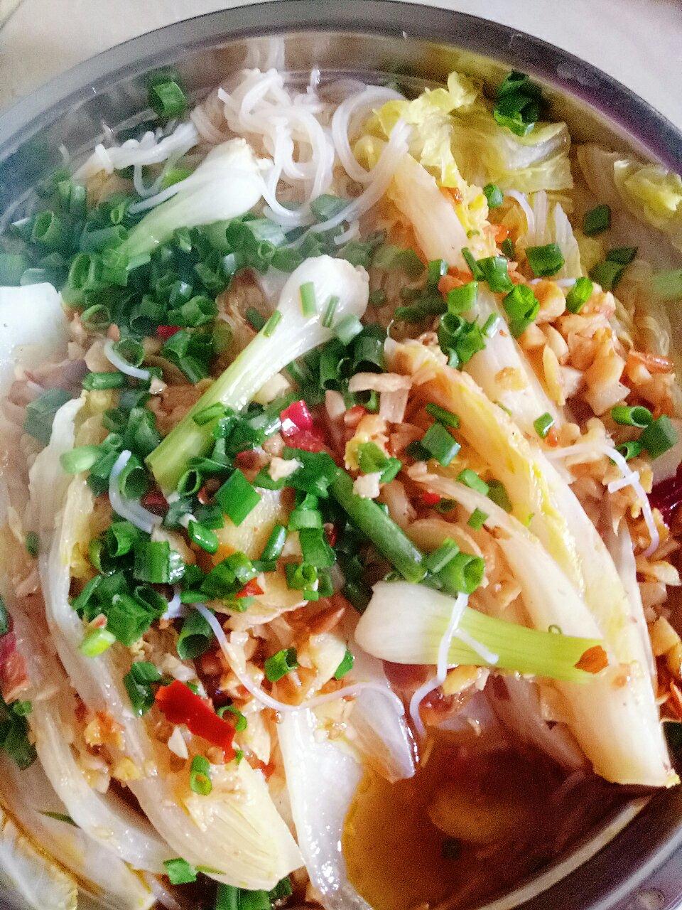 蒜蓉粉丝娃娃菜
