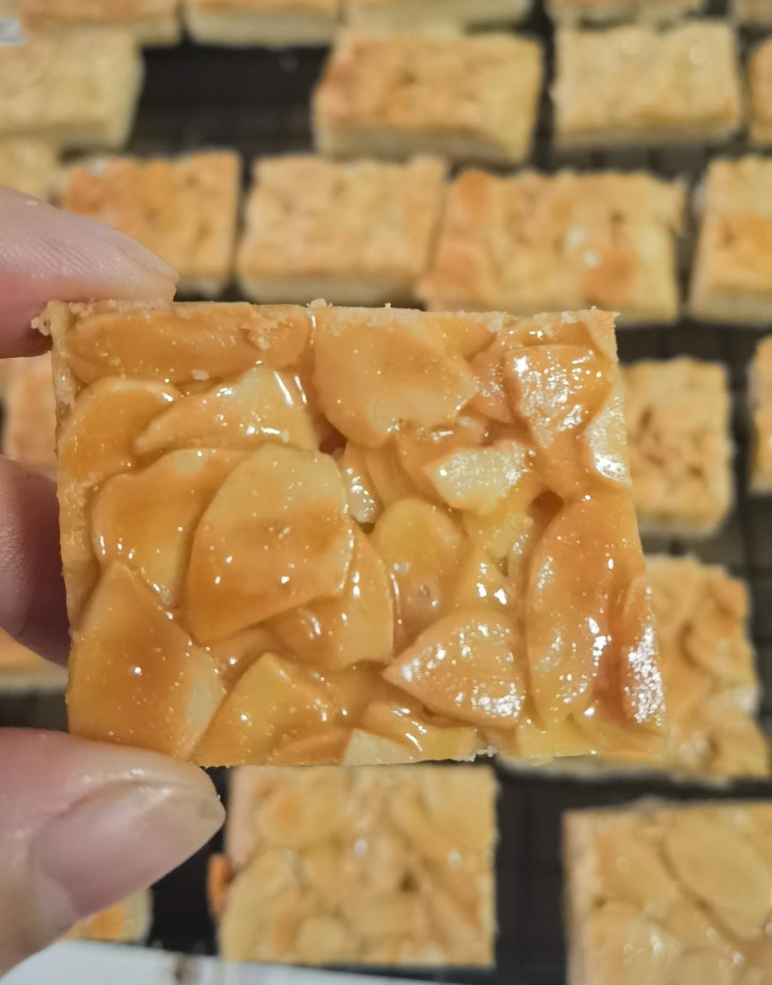 法式焦糖杏仁酥脆饼干