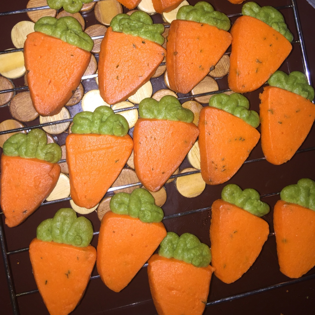 芝士胡萝卜小饼