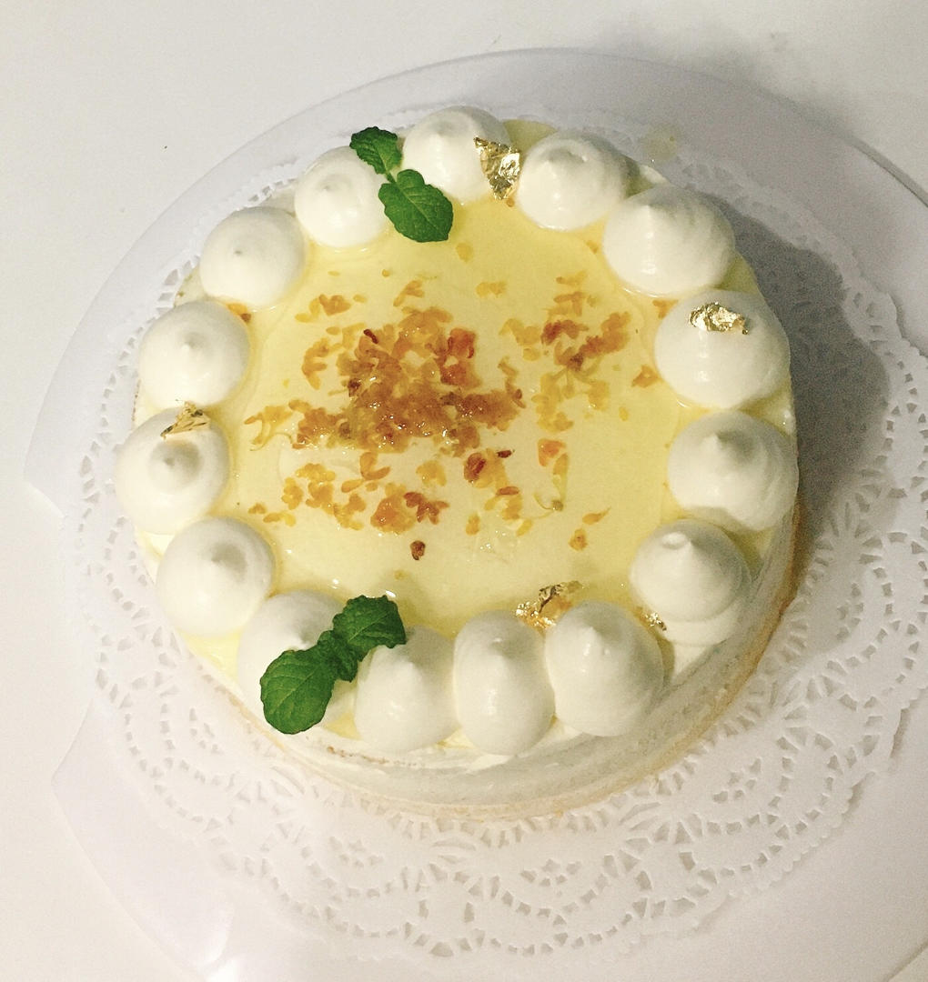 【跟做有奖】秋日私语—桂花乌龙蛋糕