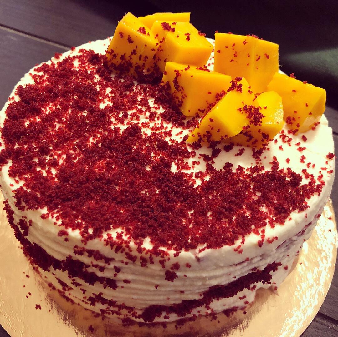 正宗红丝绒蛋糕（非红曲粉版本）6寸