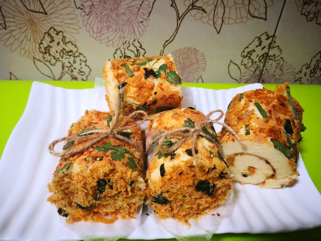 蛋糕卷，肉松蛋糕卷，网红贝贝肉松卷