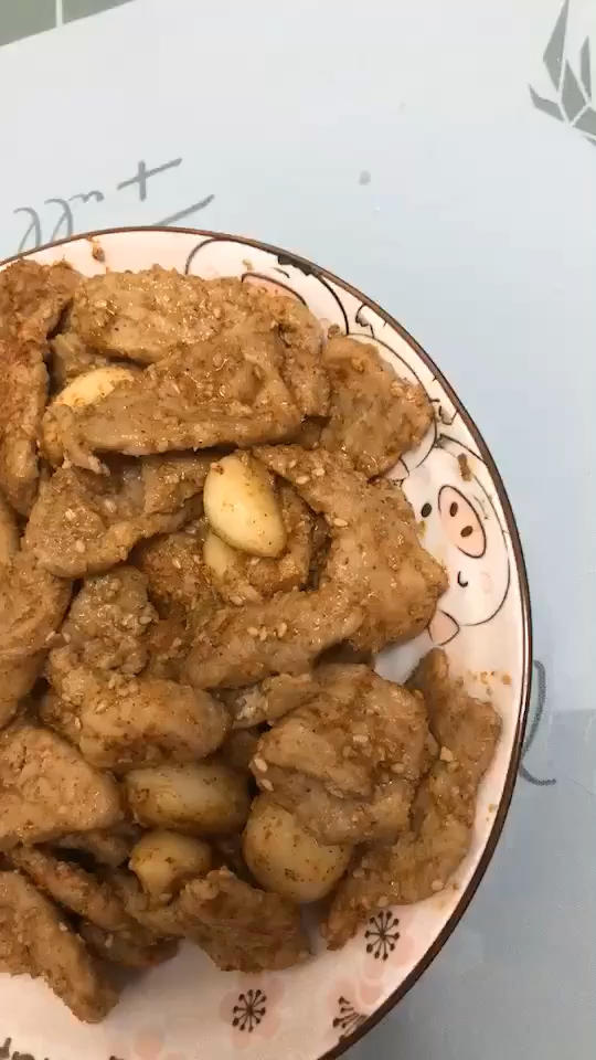 香蒜孜然肉片