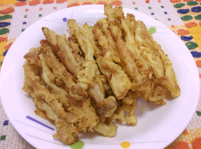 脆炸海鲜菇（小吃）