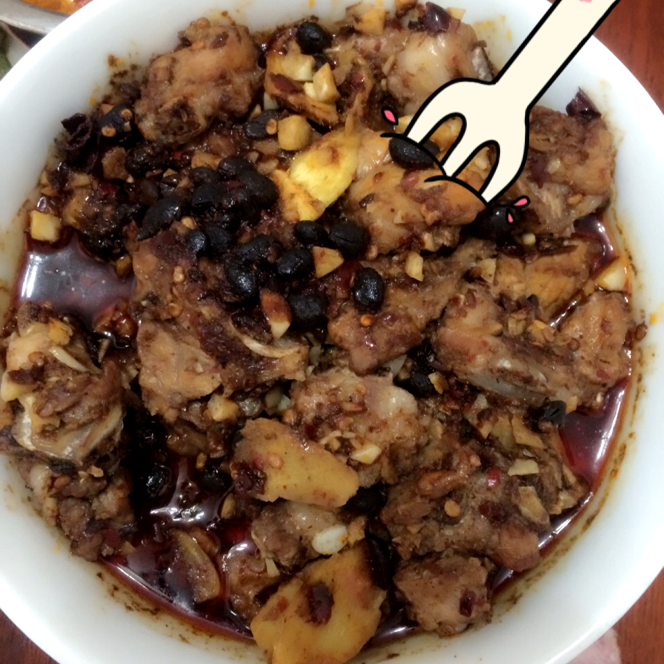 排骨蒸豆腐
