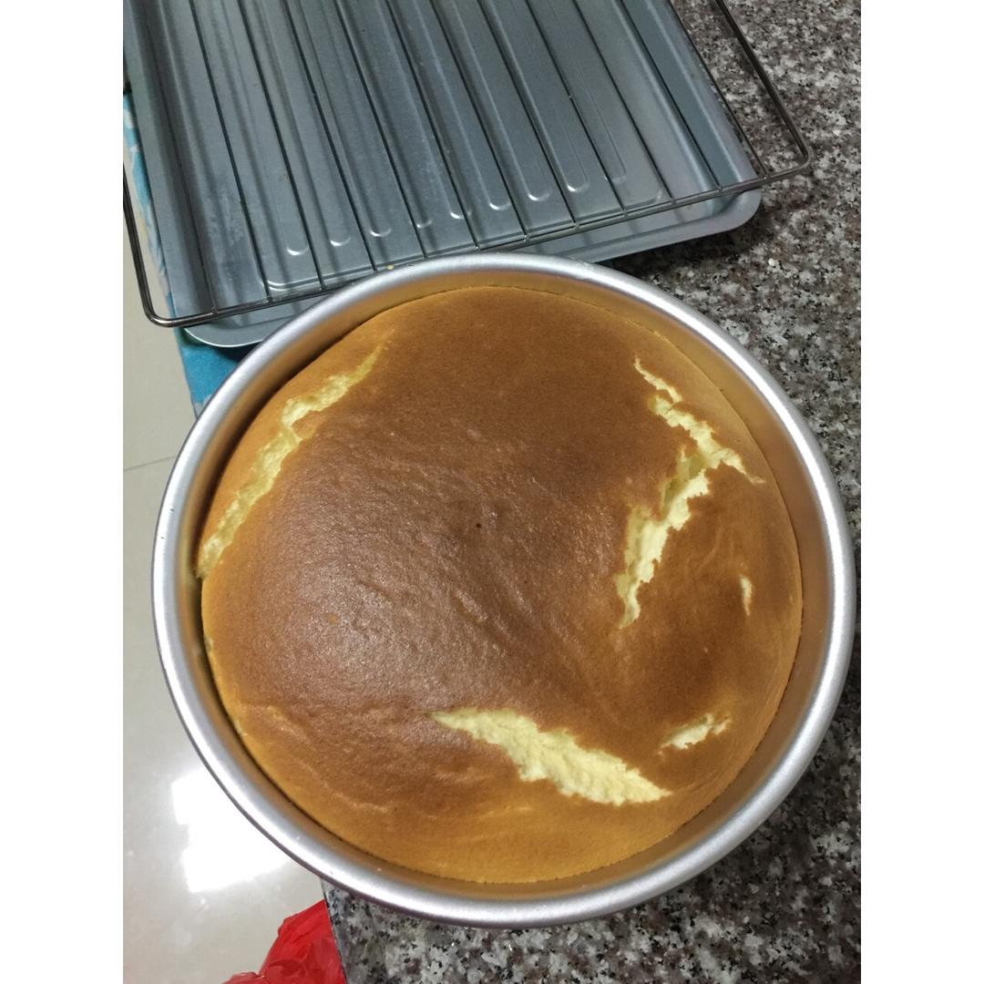 烤箱做蛋糕（戚风蛋糕的做法）