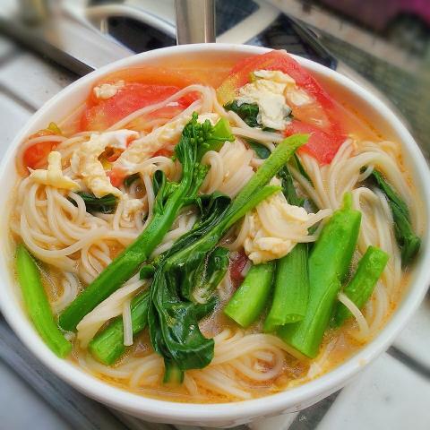 西红柿鸡蛋面