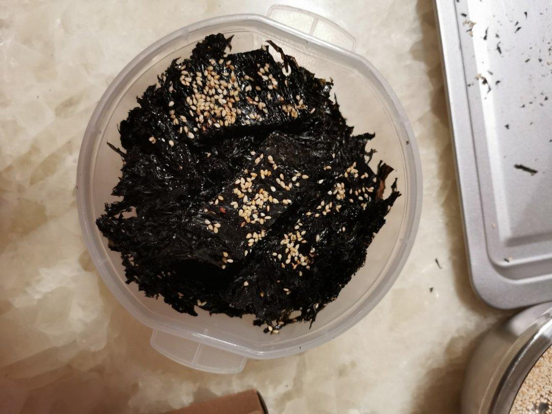 芝麻夹心海苔【操作简单的酱料】