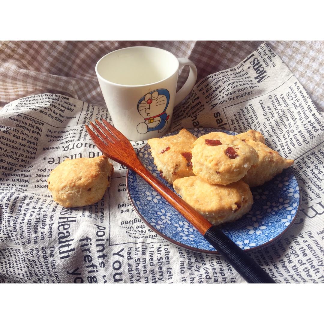 朴素的椰子油咸司康<Coconut Oil Biscuits>