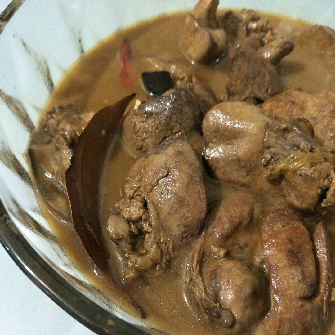 酱鸡肝