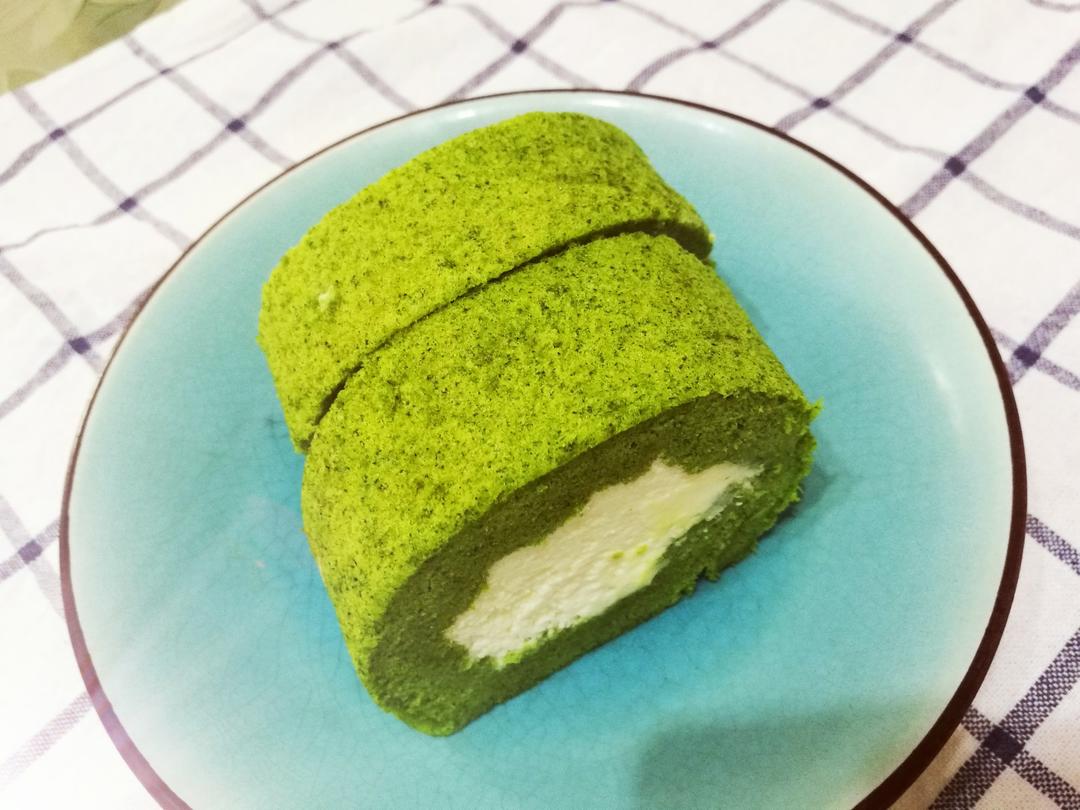 菠菜蛋糕卷（艾叶蛋糕卷)