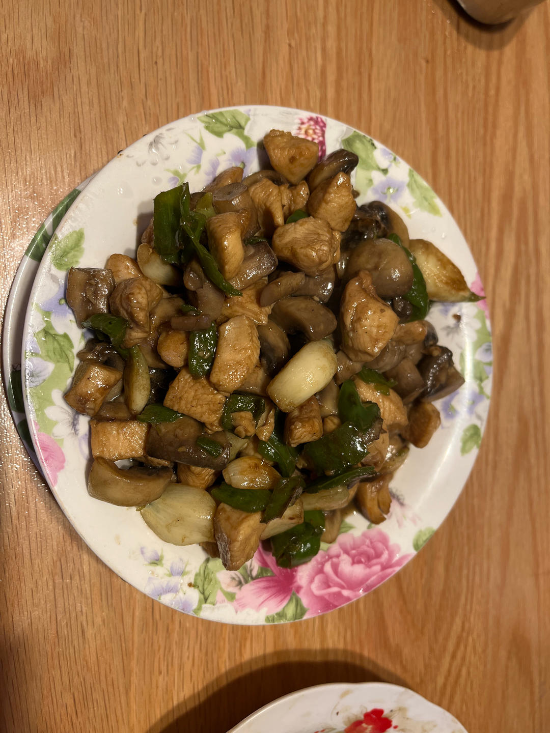 口蘑鸡胸肉