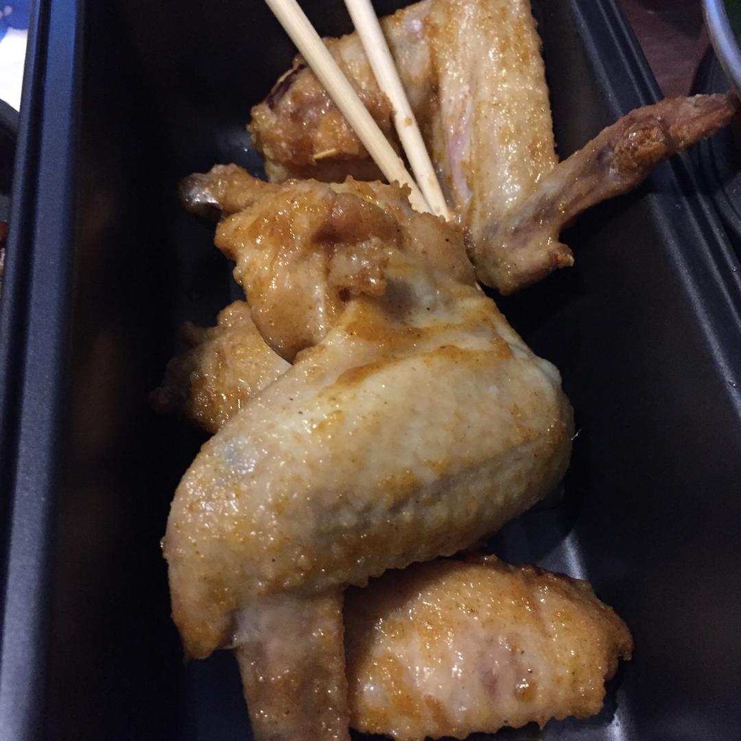 香辣烤鸡翅
