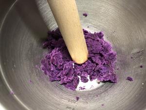 紫薯版网红粑粑糕‼️巨简单‼️一次成功的做法 步骤3
