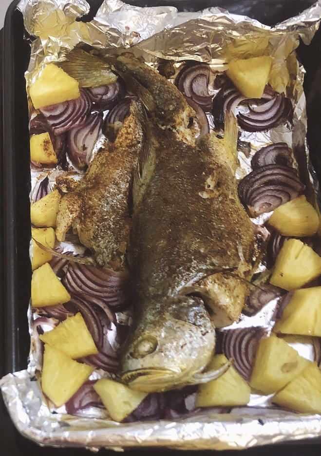 烤箱版极简烤鱼