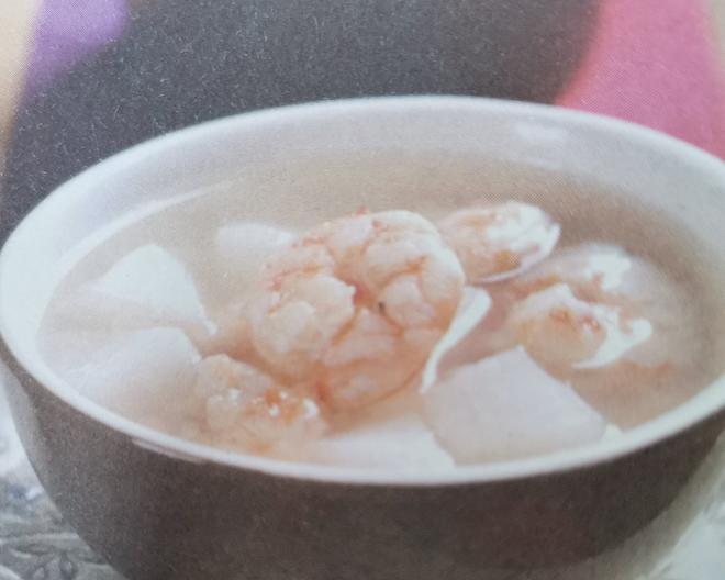 排毒瘦身汤-冬瓜虾仁汤的做法