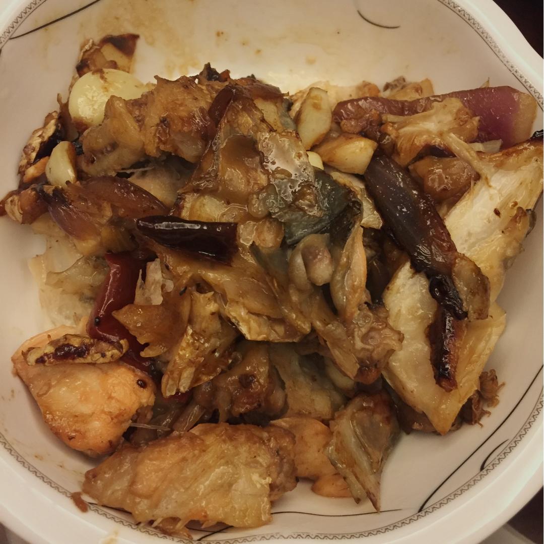 《中餐厅》张亮的焗三文鱼头