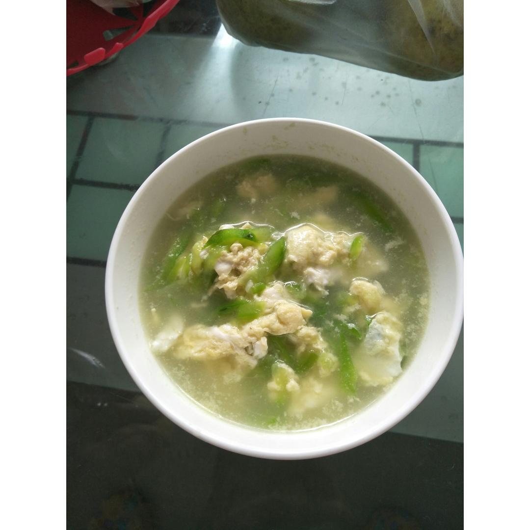 丝瓜蛋汤