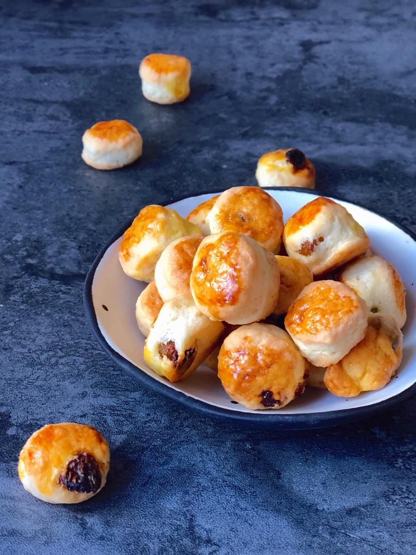 简单快手迷你奶油司康（消耗淡奶油/无黄油无泡打粉）