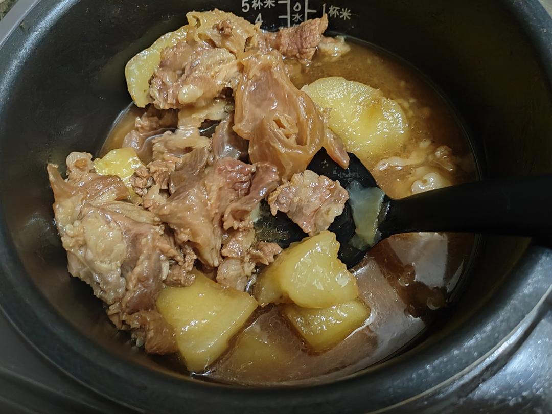 绝对正宗的粤式萝卜牛腩
