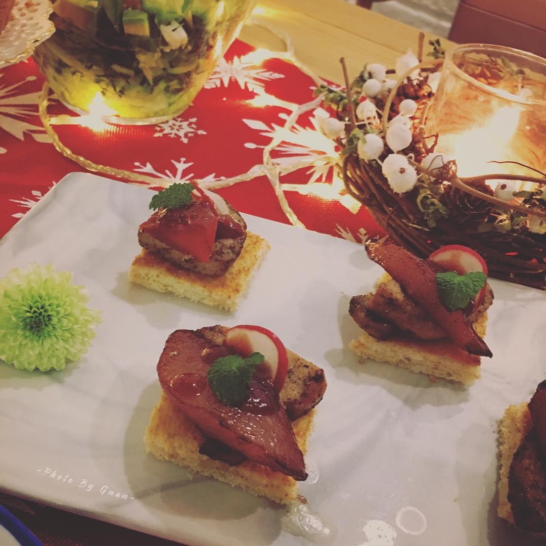 法式红酒煎鹅肝