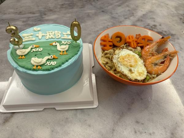 【祝你生日快乐!长寿面~图片】没想到我也有做饭上瘾的一天_下厨房