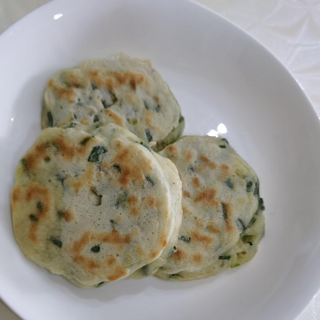 手不粘面，早上5分钟做葱花饼，又香又软