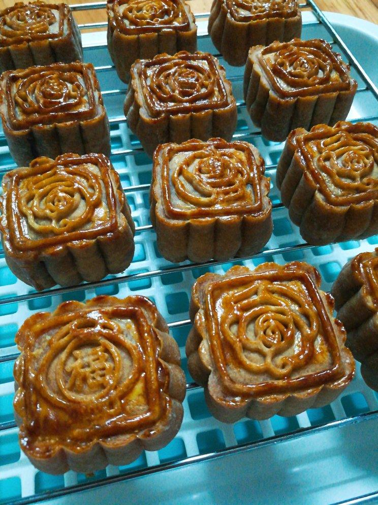 从头做月饼。。。附月饼馅的做法