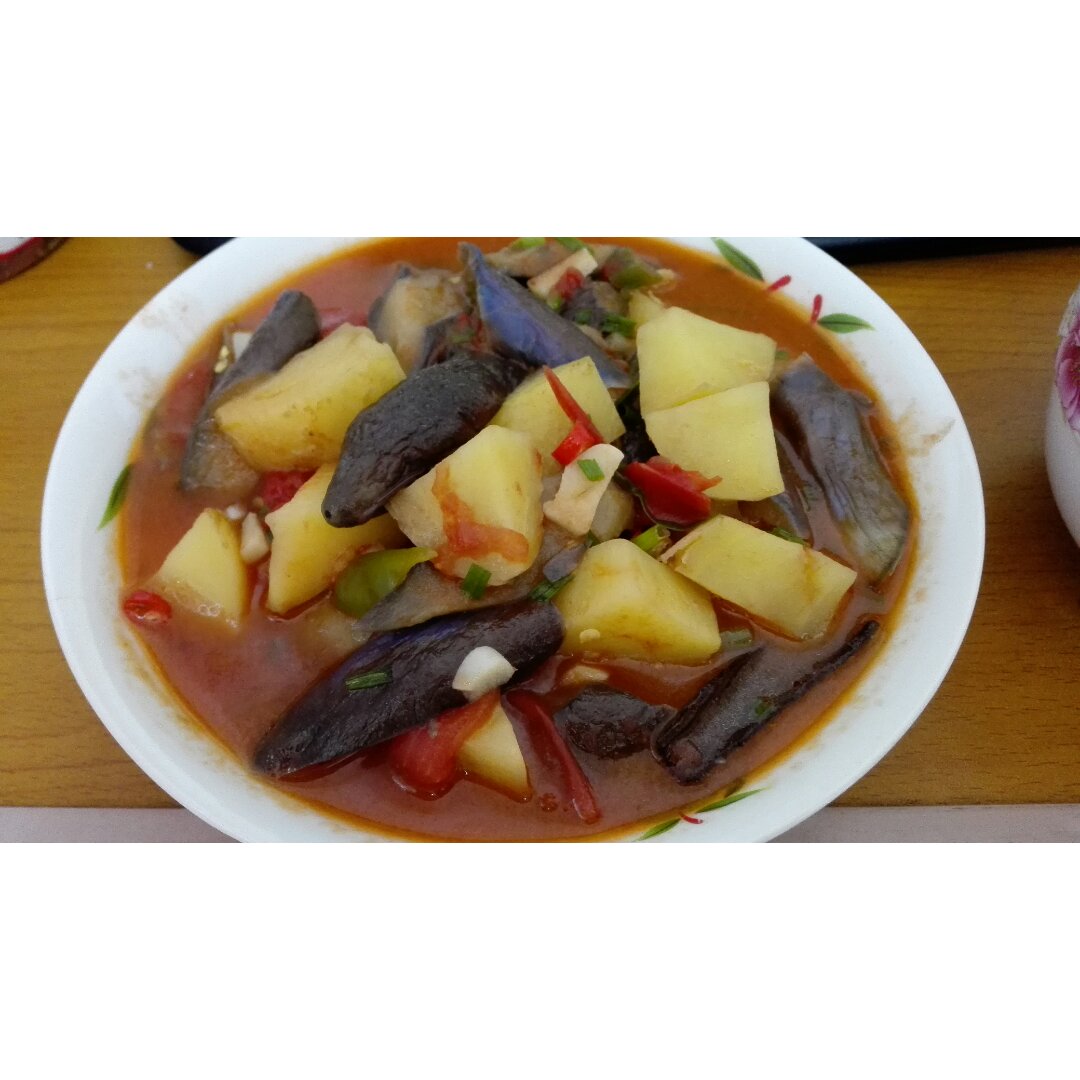土豆炖茄子