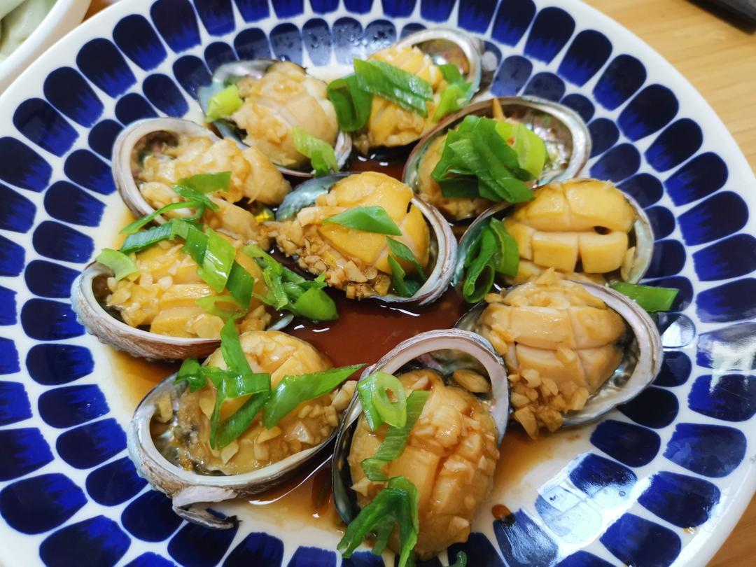 清蒸鲍鱼