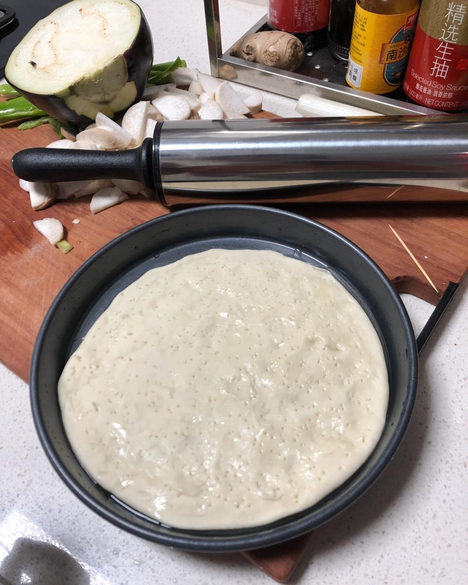 鲜虾培根薄披萨—海氏烤箱定制