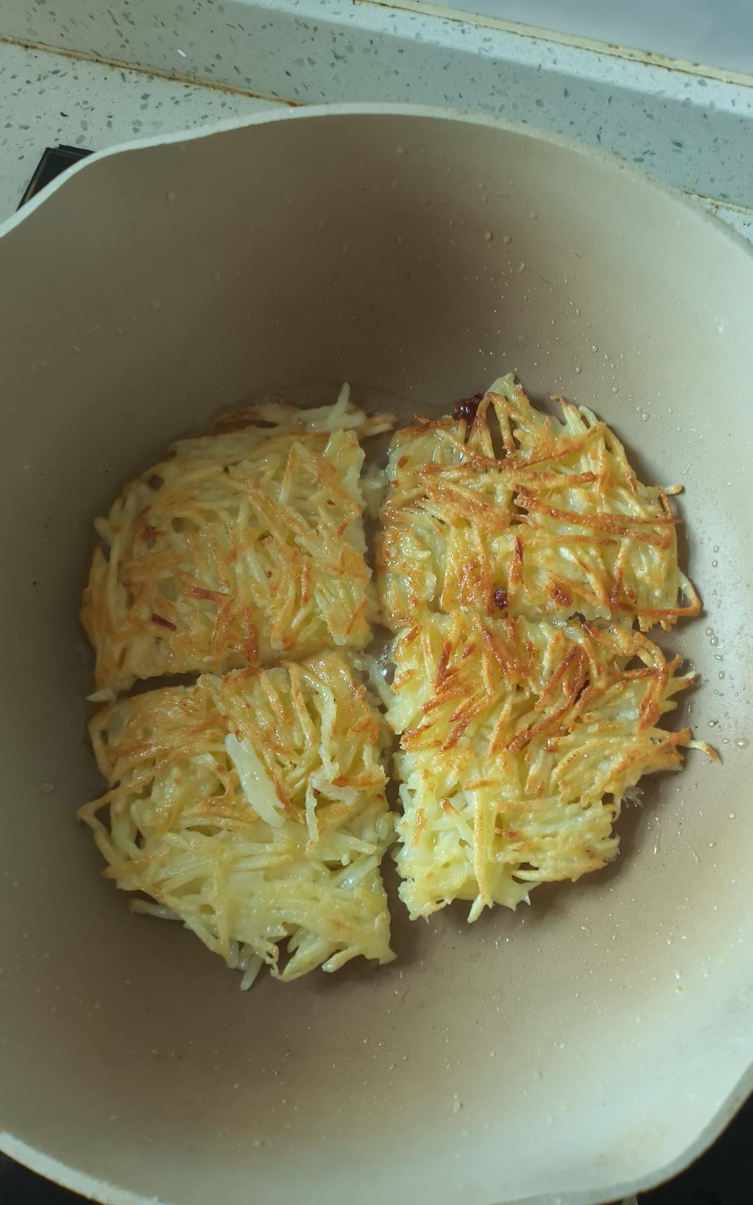 香煎土豆丝饼（超简单）