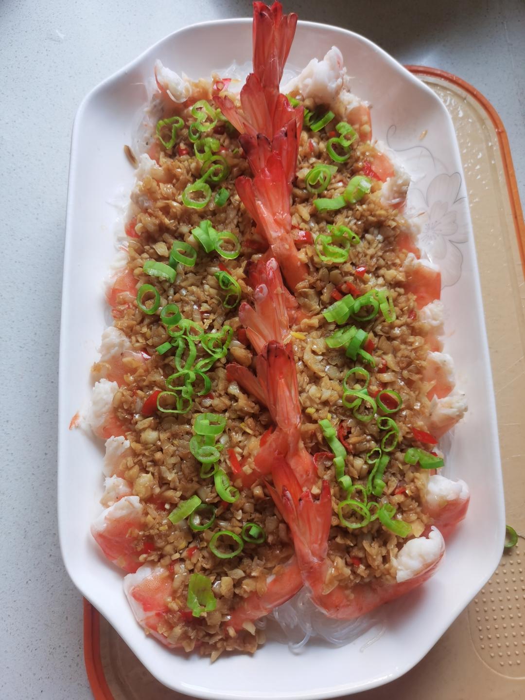 蒜蓉粉丝开背虾